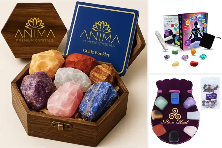 Detailed view of Best Reiki Healing Crystal Sets: Find Balance & Clarity Now