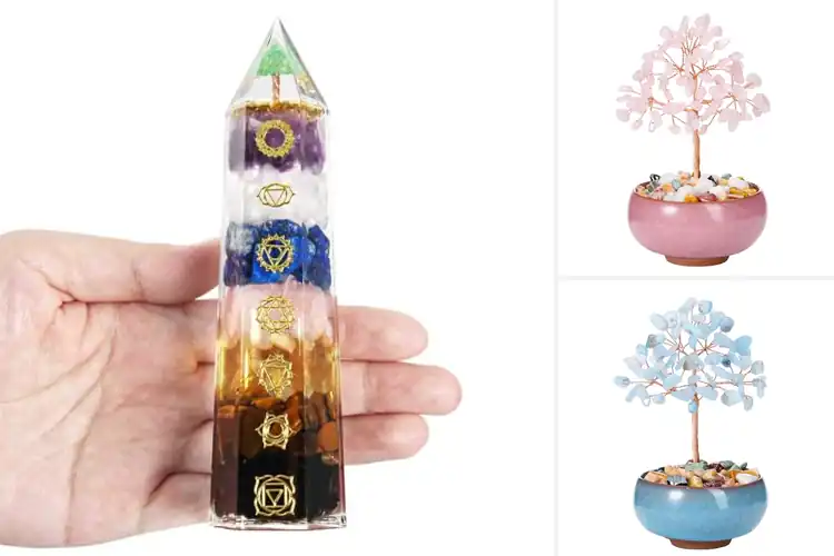 Detailed view of Best Reiki Healing Tree: Bring Calm & Positive Energy Home