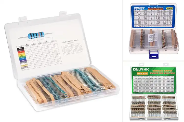Detailed view of Best Resistor Assortments: Top Kits for Smooth DIY Builds