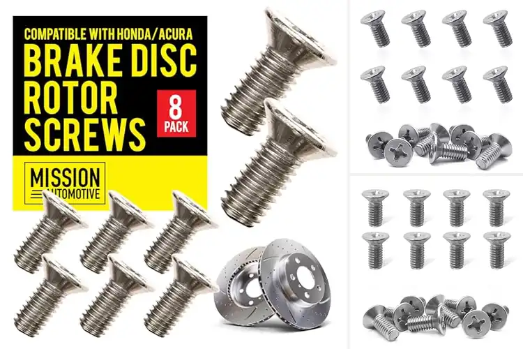 Detailed view of Best Rust Resistant Brake Rotor Screws