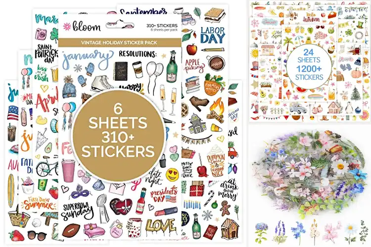 Detailed view of Best Scrapbooking Stickers to Spark Your Creativity