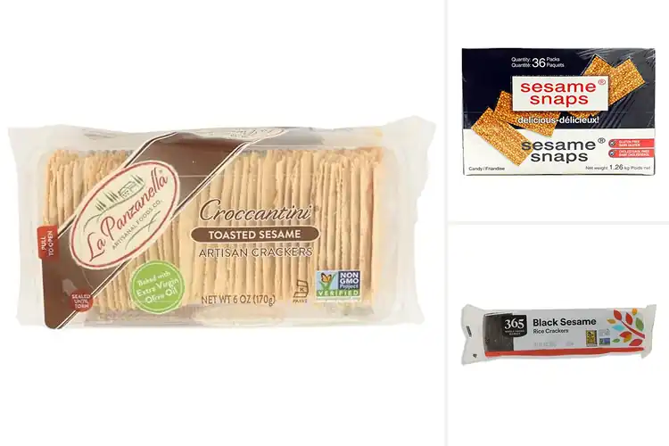 Detailed view of Best Sesame Crackers: Crispy, Flavorful & Diet-Friendly