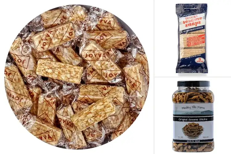 Detailed view of Best Sesame Crunch Snacks