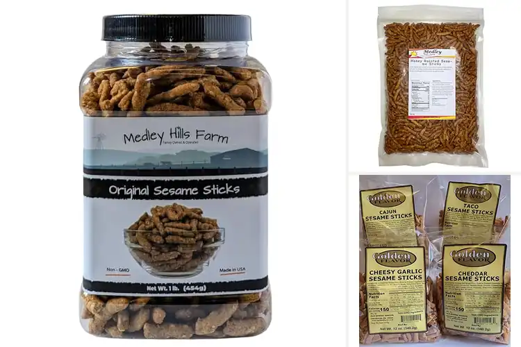 Detailed view of Best Sesame Flavor Sticks