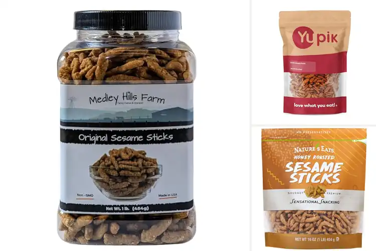 Detailed view of Best Sesame Snack Sticks