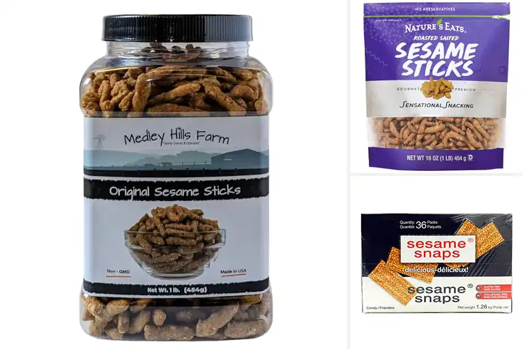 Detailed view of Best Sesame Snacks