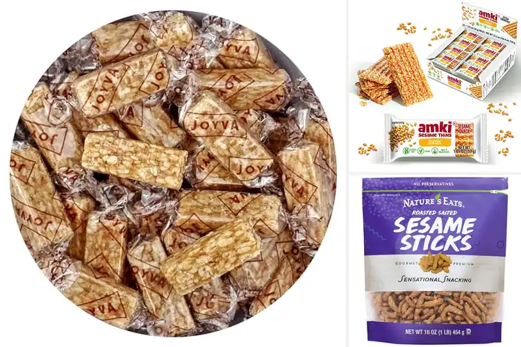 Detailed view of Best Sesame Treats
