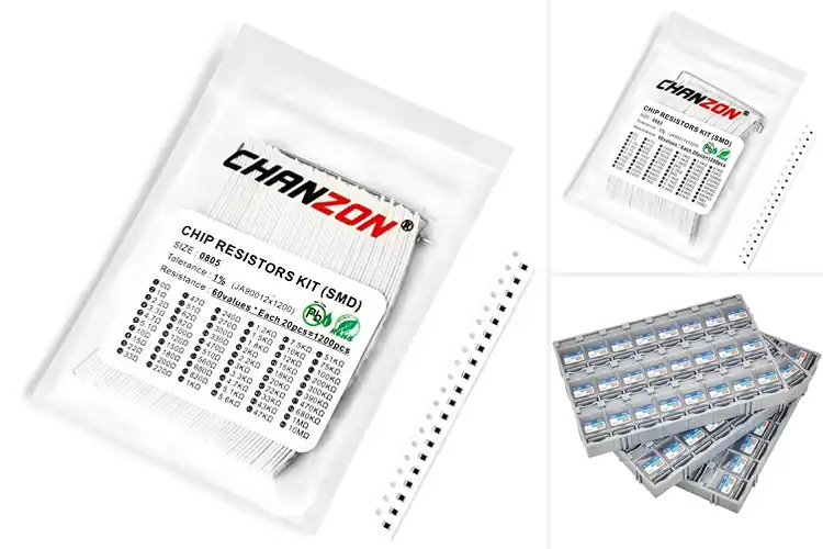 Detailed view of Best SMD Resistor Kits