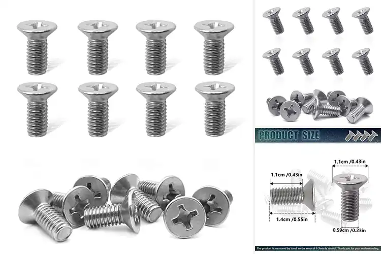 Detailed view of Best Stainless Steel Retaining Screws