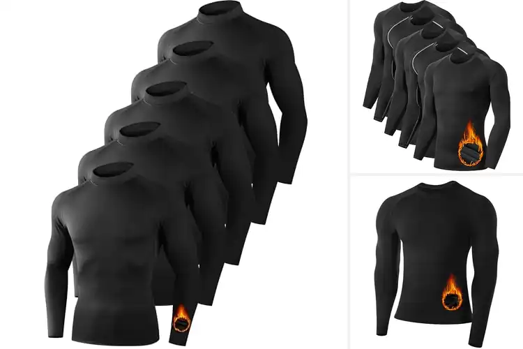 Detailed view of Best Thermal Compression Shirts