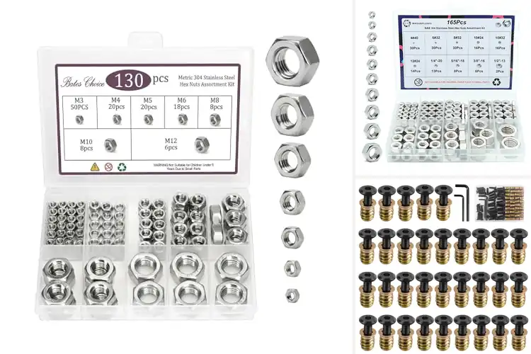 Detailed view of Best Threaded Nuts for Strong, Reliable Project Support