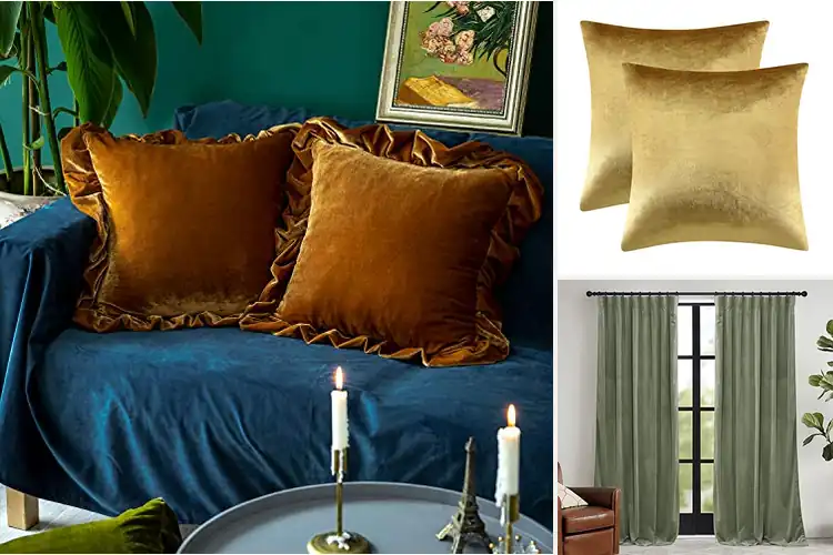 Detailed view of Best Velvet Home Decor