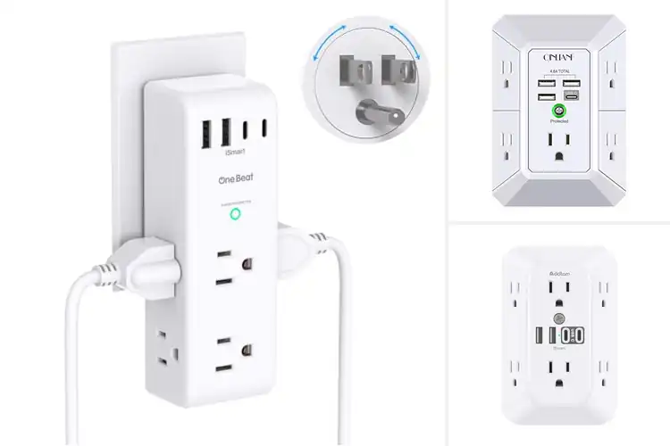 Detailed view of Best Wall Outlet Extenders for Safe, Tangle-Free Charging