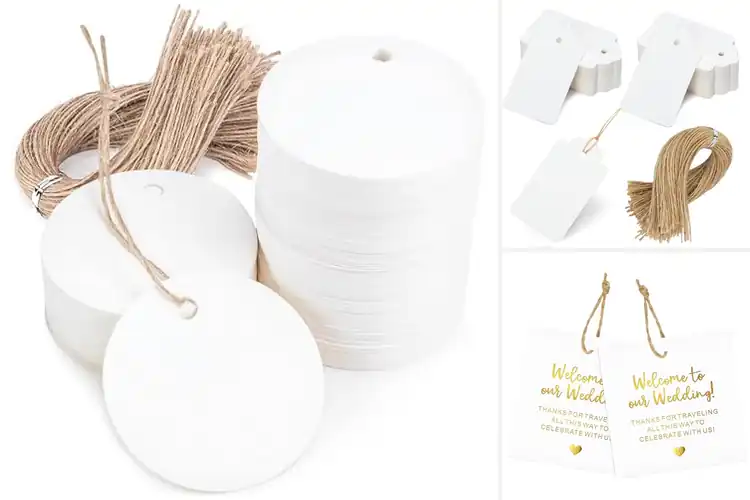 Detailed view of Best Wedding Gift Tags for Elegant Guest Experiences
