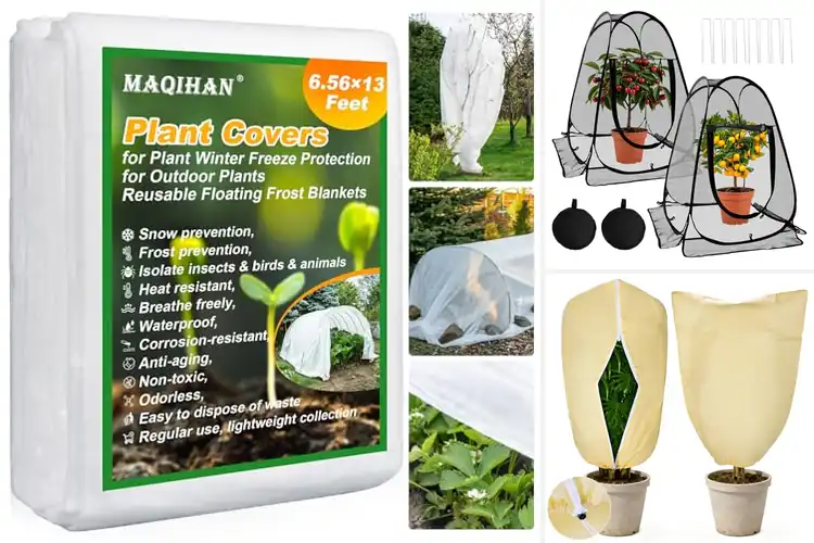 Detailed view of Best Windproof Plant Covers for Strong Weather Protection